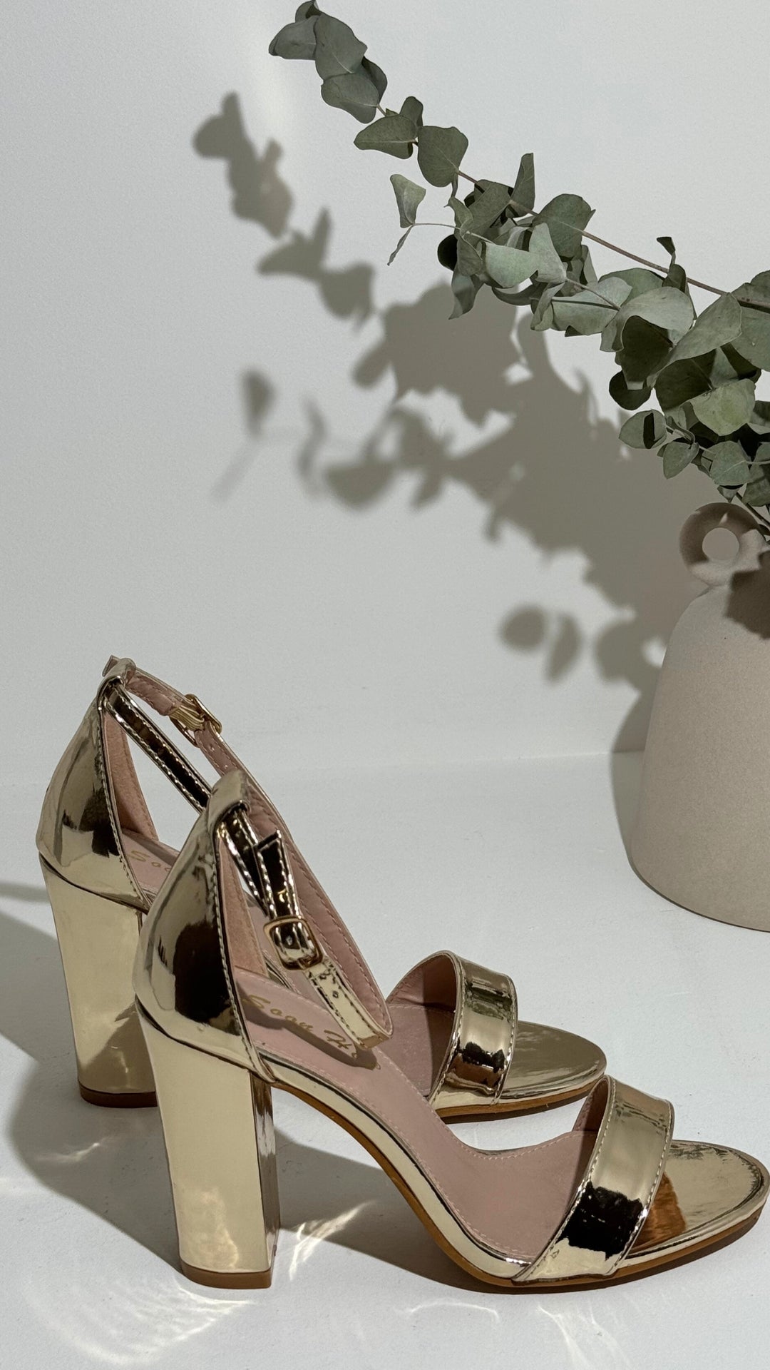 Sandales Talon Gold