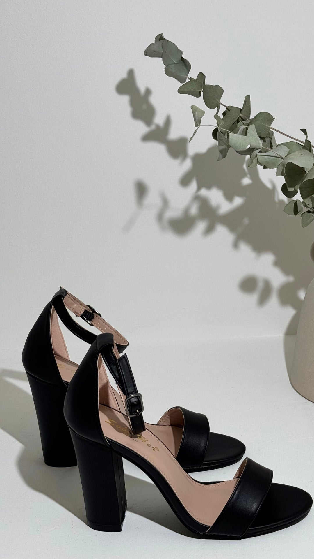 Sandales Talon Noir