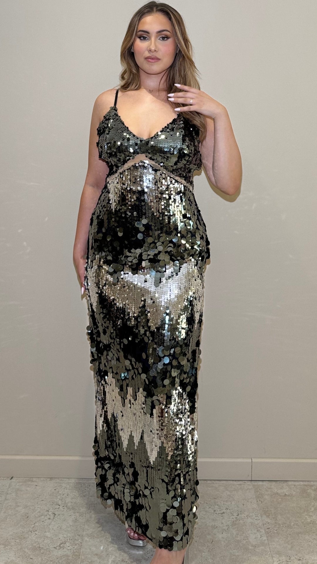 Robe sequins