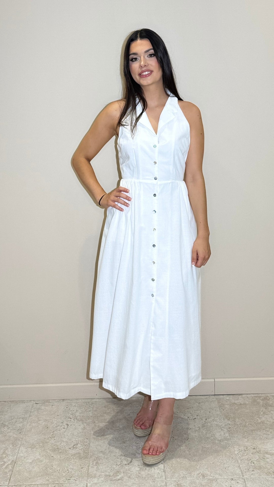 Robe Blanche Aura