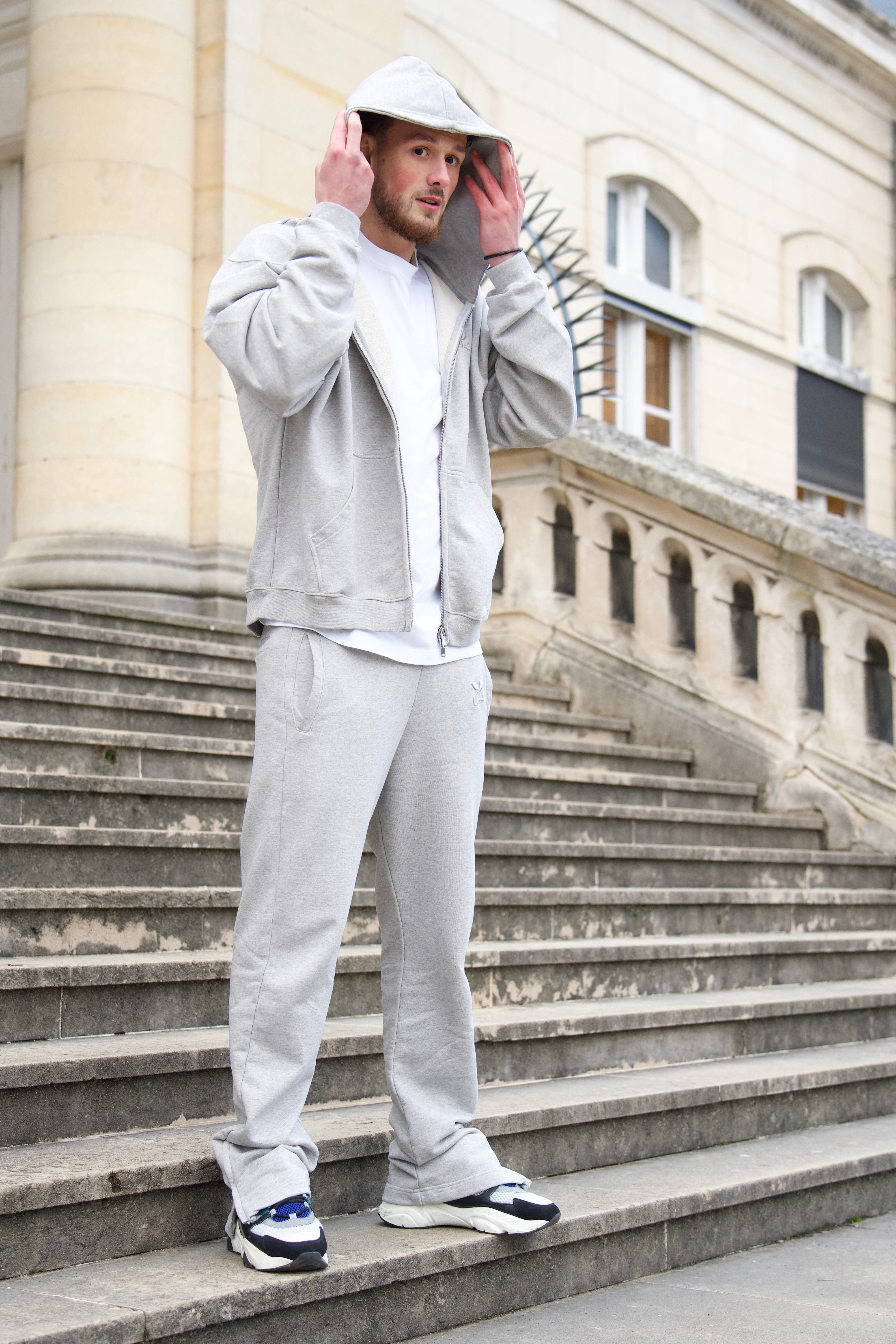 Pantalon de surevêtement zippé "SOFT STONE PANT"