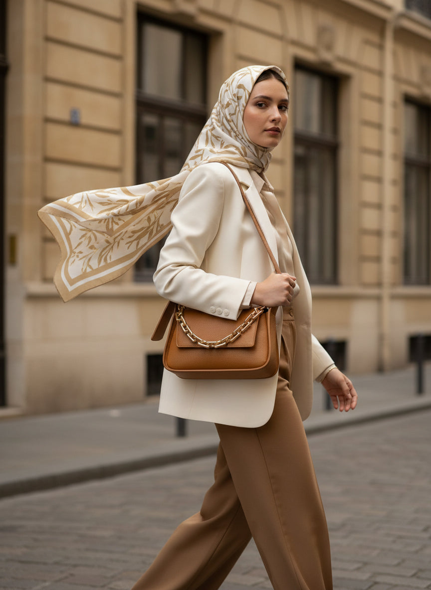 Sac à Main Grainé 100% Cuir "SONIA"