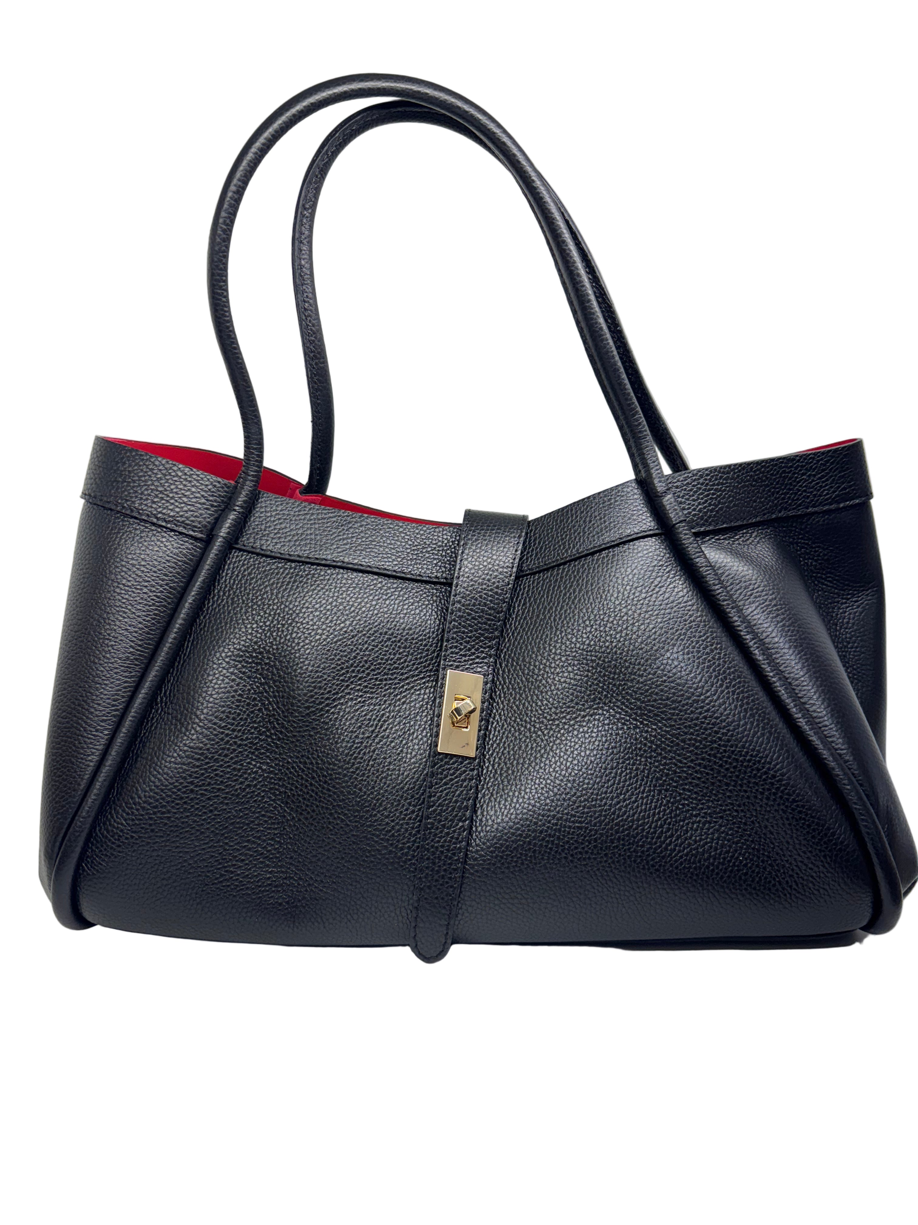 Sac à Main 100% Cuir Vachette Véritable "SARAH"