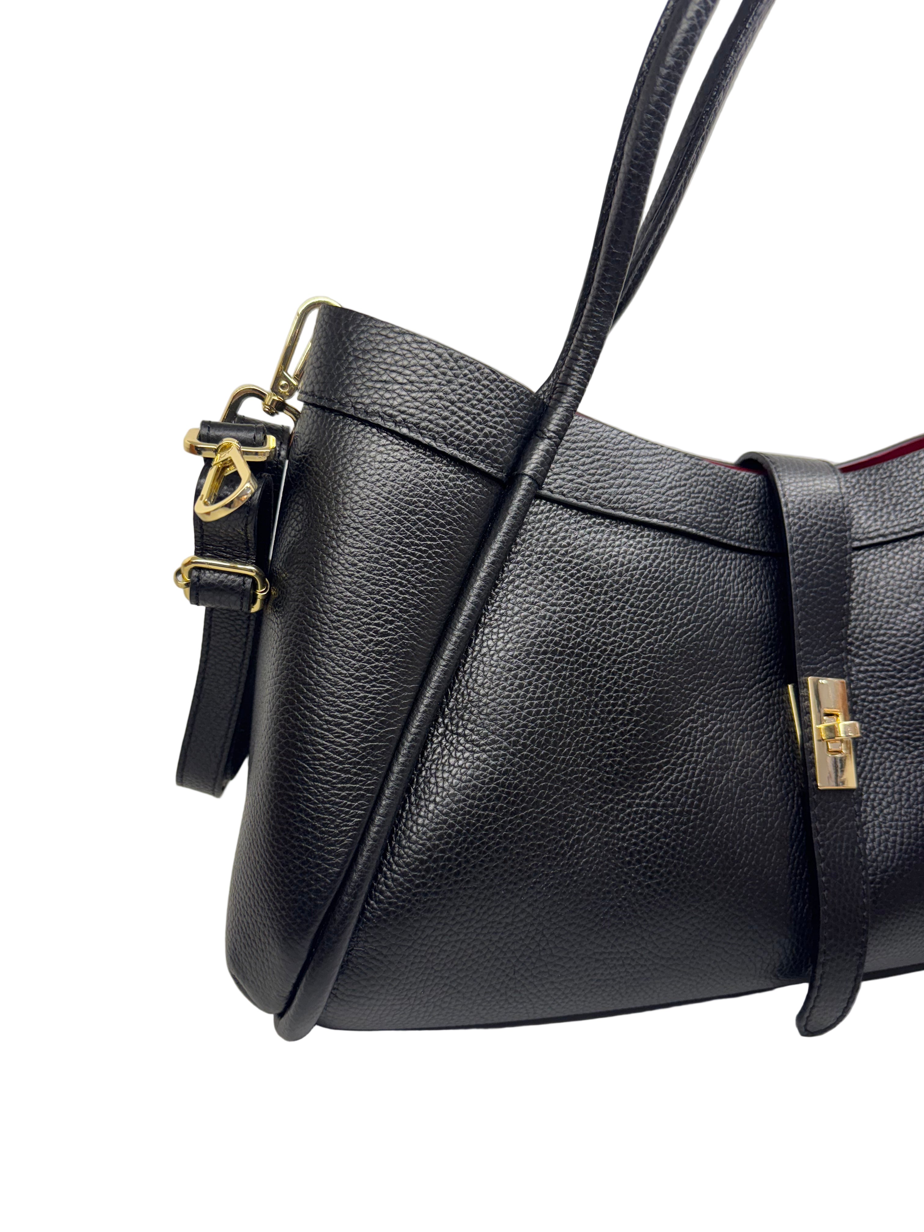 Sac à Main 100% Cuir Vachette Véritable "SARAH"