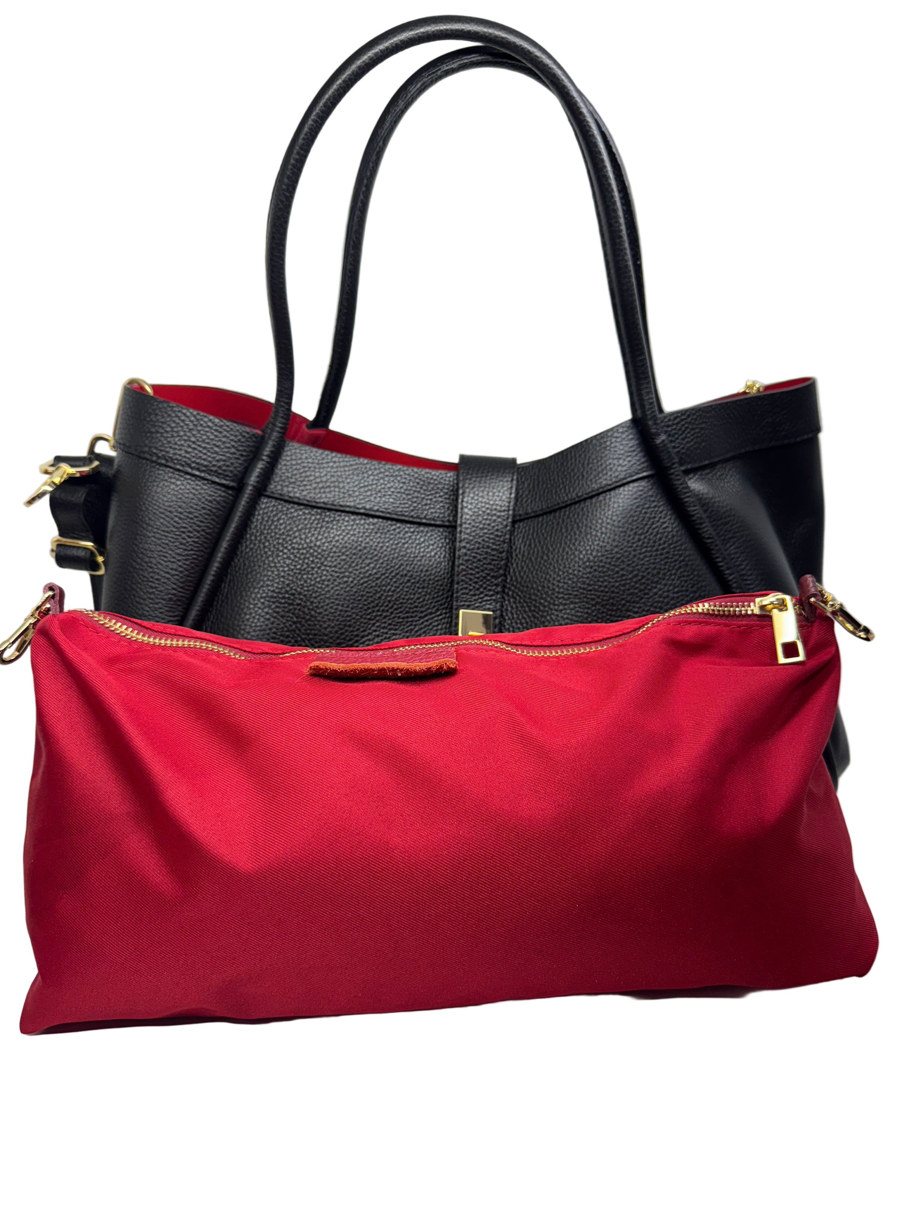 Sac à Main 100% Cuir Vachette Véritable "SARAH"