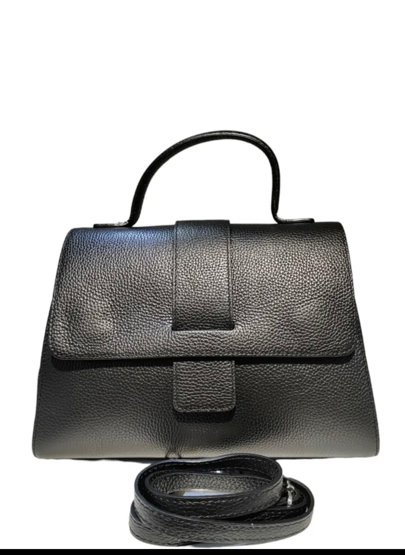 Sac à Main 100% Cuir Vachette Véritable JULIE