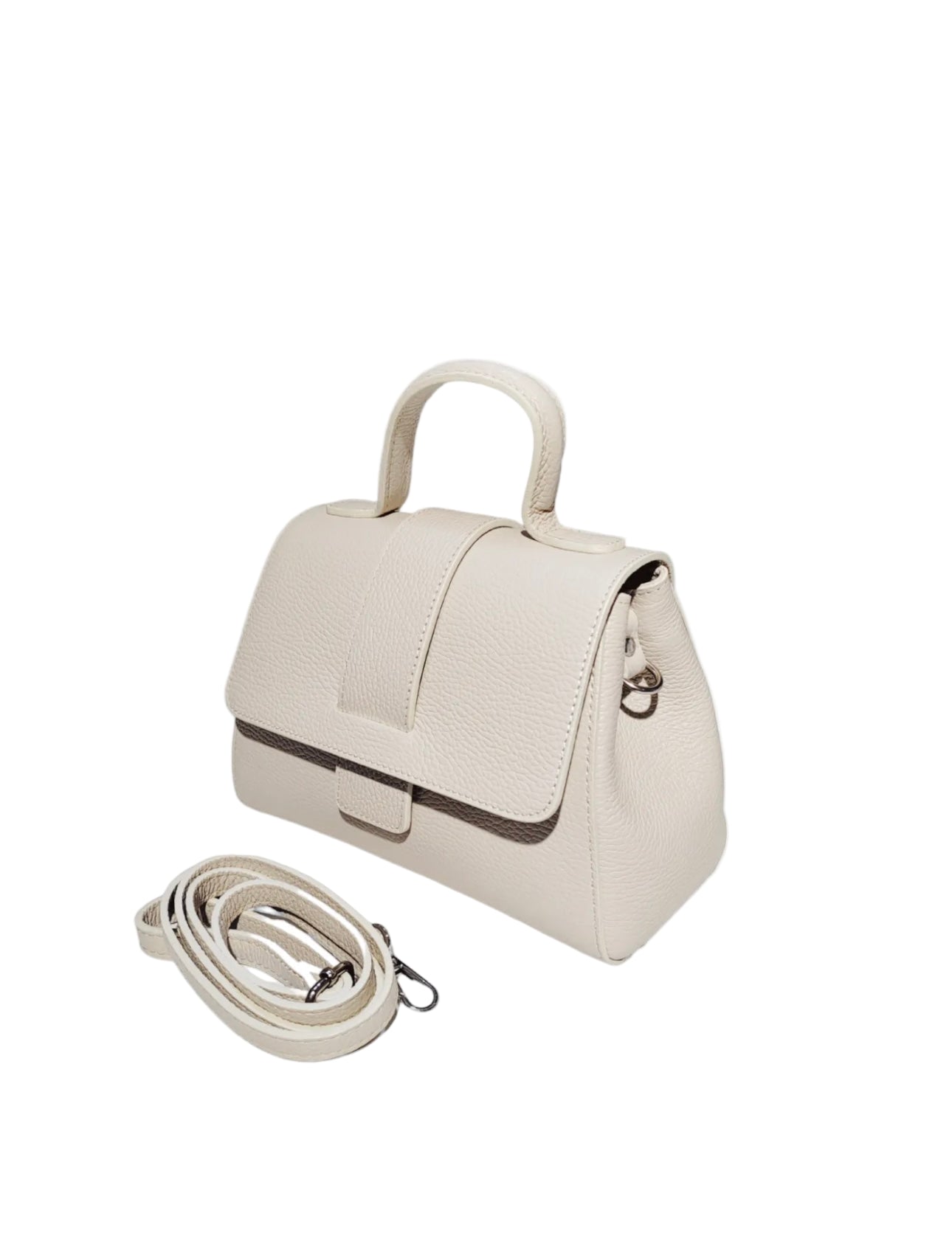 Sac à Main 100% Cuir Grainé "JULIE SMALL"