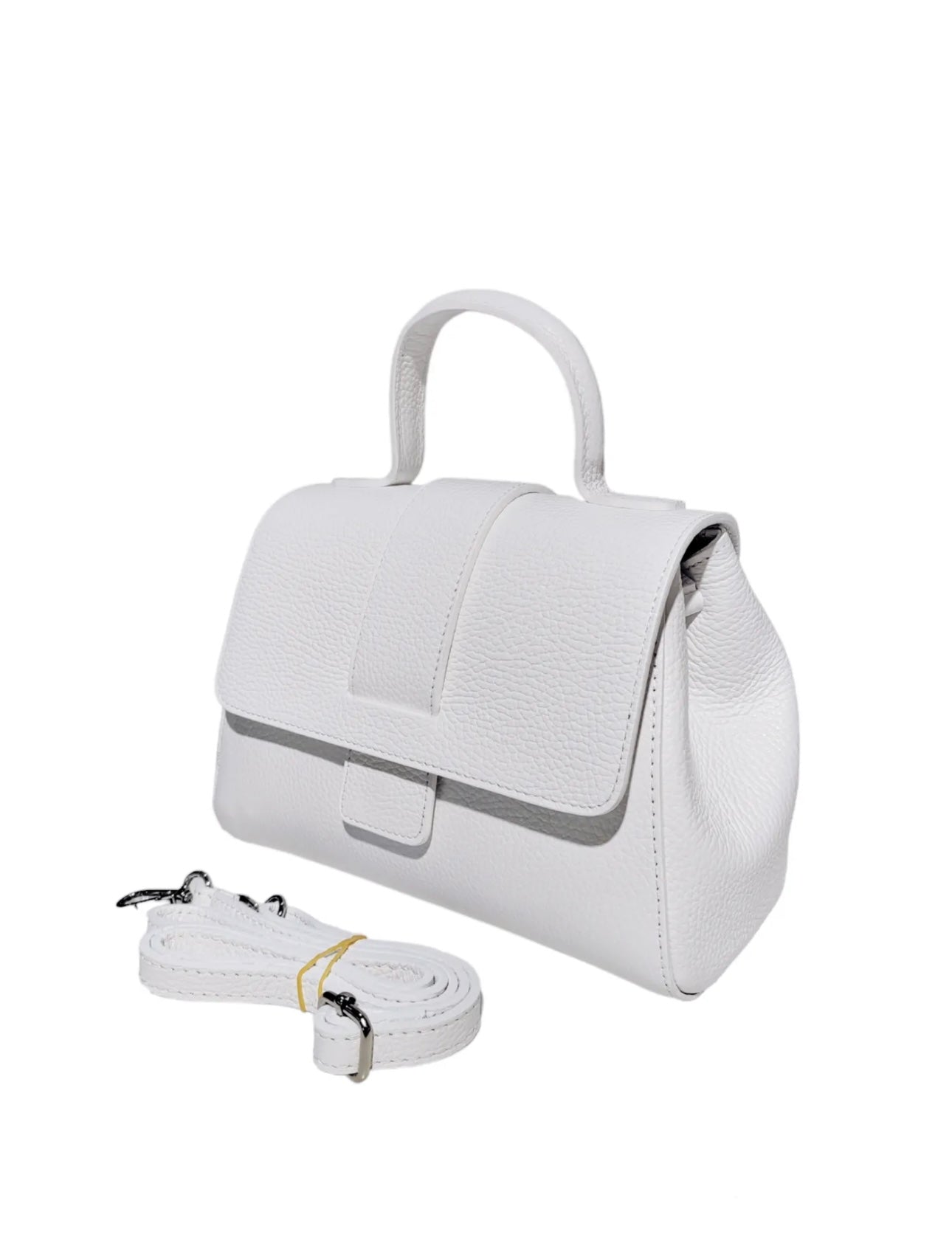 Sac à Main 100% Cuir Grainé "JULIE SMALL"