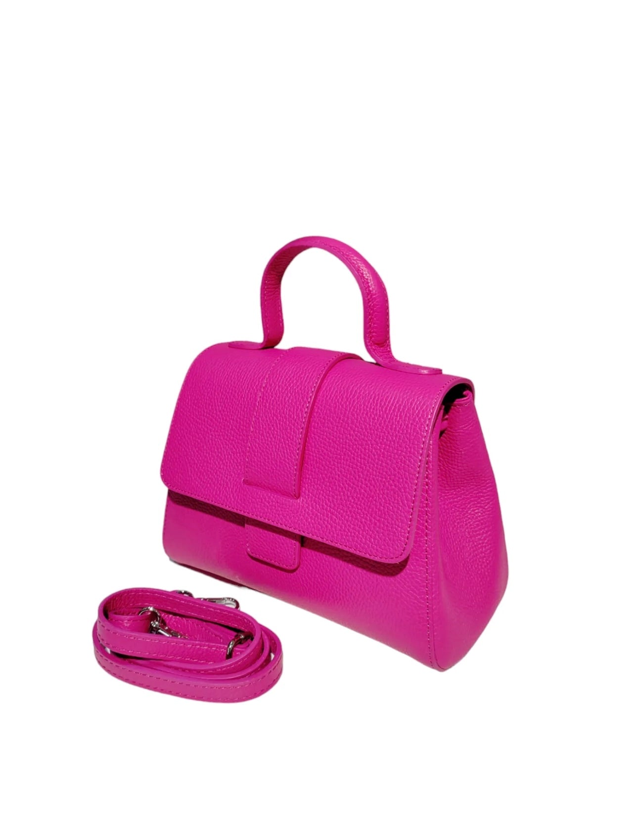 Sac à Main 100% Cuir Grainé "JULIE SMALL"