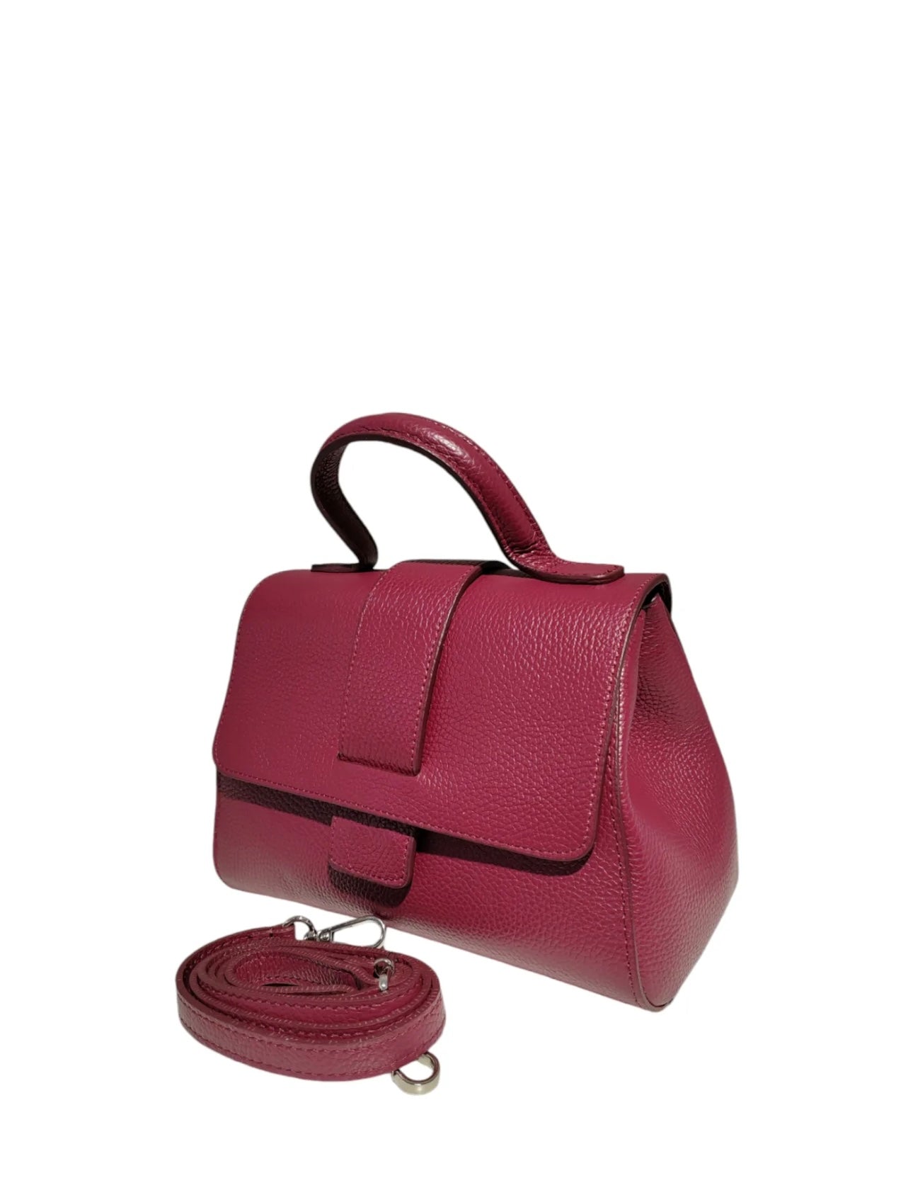 Sac à Main 100% Cuir Grainé "JULIE SMALL"