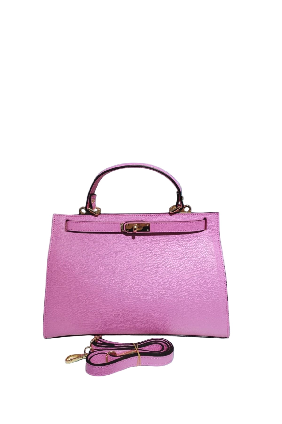 Sac À Main Élégant en Cuir Grainé 100% "AMBRE"