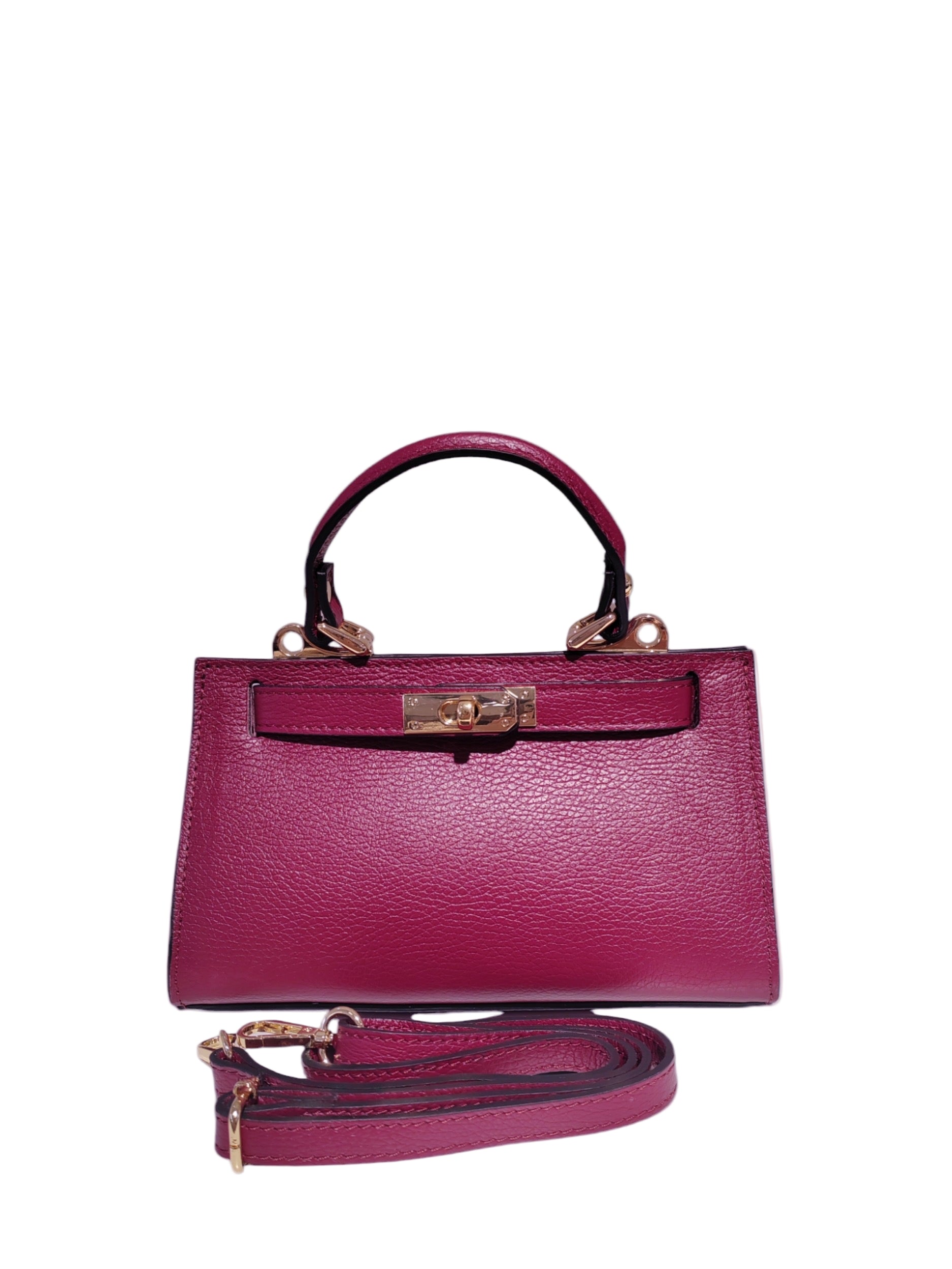 Sac à Main 100% Cuir Vachette Véritable " AMBRE SMALL"