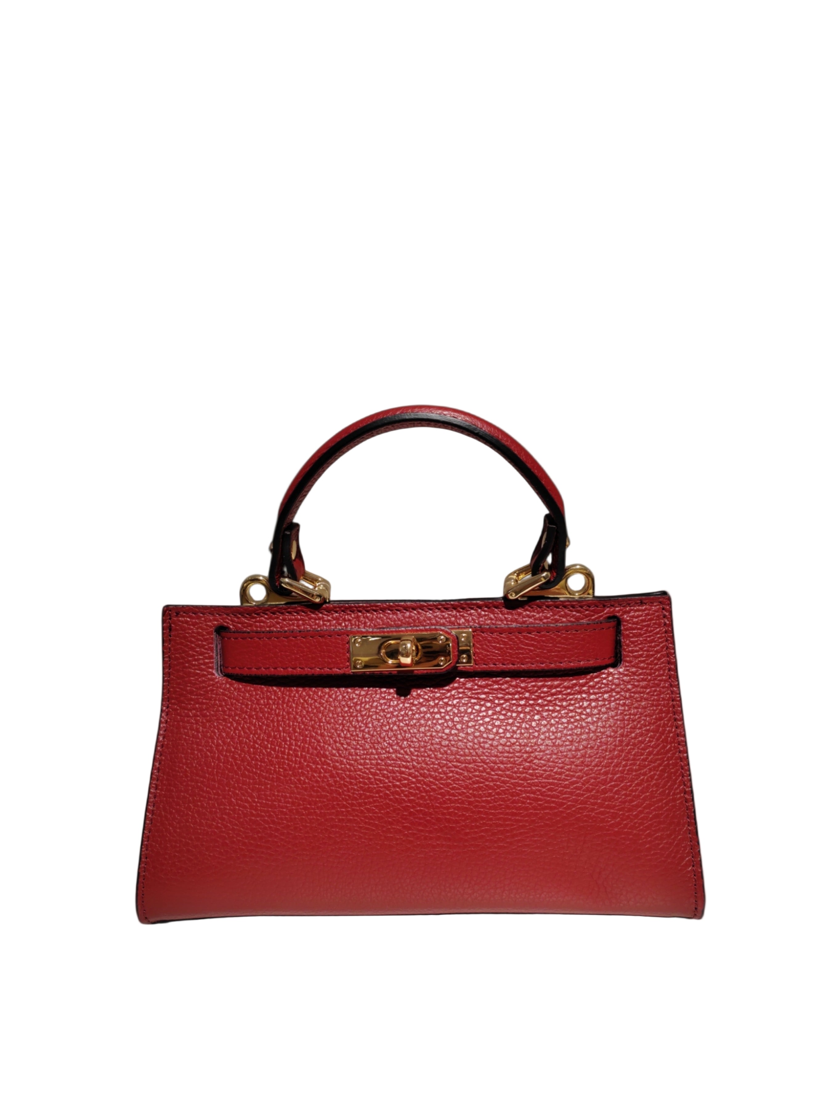 Sac à Main 100% Cuir Vachette Véritable " AMBRE SMALL"