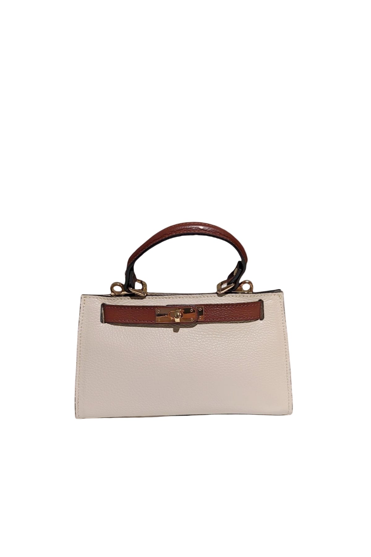 Sac à Main 100% Cuir Vachette Véritable " AMBRE SMALL"