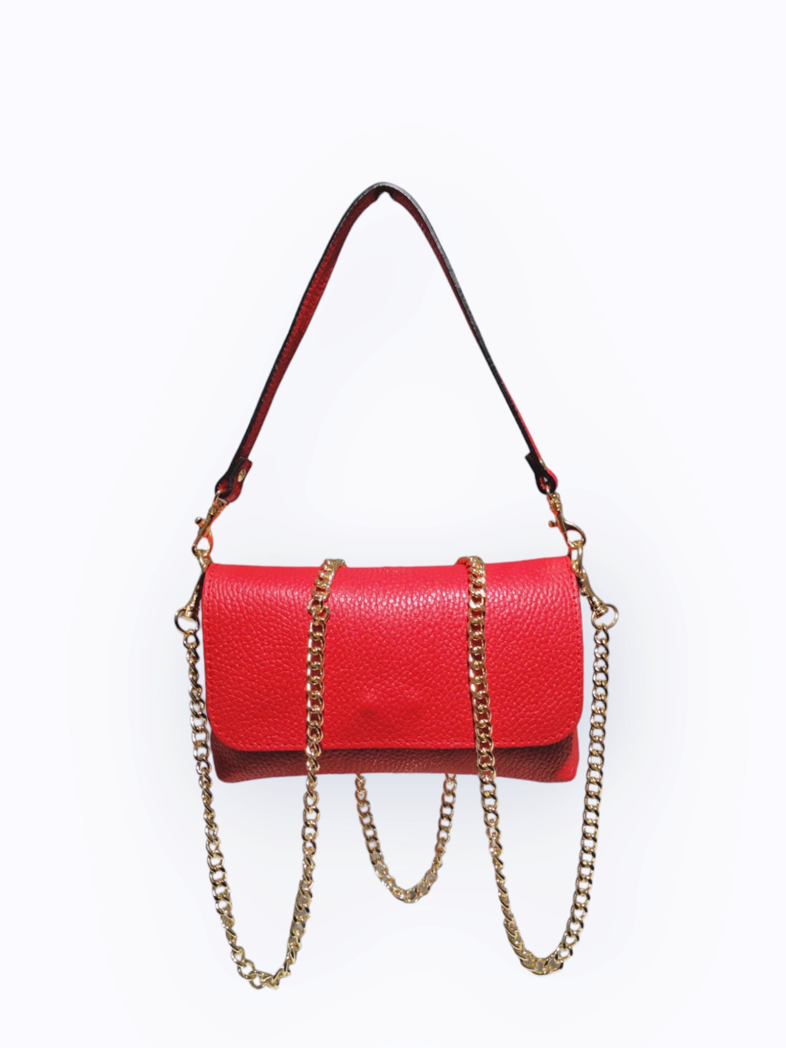 Sac Portefeuille Cuir Vachette Véritable "LISE"